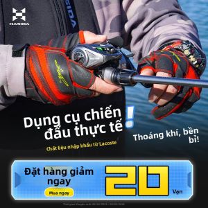 HISTAR | Găng Tay Câu Cá Chống Thấm Nước Chống Trượt Khô Nhanh Chống Đâm Thủng Mọi Mùa