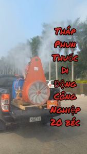 Máy xịt thuốc tầm cao cho cây sầu riêng máy phun thuốc quạt tháp 20 béc