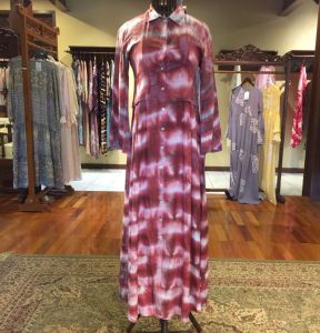 Laguna Dress Rayon by Dian Pelangi LIMITED EDITION Busana Muslim Baju Maxi Gamis Kaftan Abaya Gaun Outfit Busui Pesta Pernikahan Kondangan Wanita Hijaber Cantik Anggun Modis Modern Elegan Mewah Model Korea Terbaru Motif Jumputan Sasirangan Kekinian