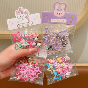Baby Girl Front Bangs & Cute Childrens Hair Clips: A Guide to Cartoon Kurokos Star & Side Parting Hair Accessories