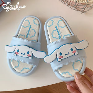 Thin Strip Sanrio Cute Cinnamoroll Babycinnamoroll Slippers Womens Summer Soft Bottom Non Slip Feeling of Walking on Shit Matching Home Slippers