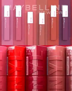 MAYBELLINE Superstay Vinyl Ink Liquid Lipstick Tahan Lama dan Anti Air BEST SELLER  !!!
