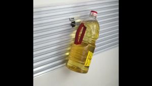 10pcs Slatwall Hook 20cm Slot Dinding Kait Cantolan Hak Ram Hook Slatwall Cantolan Hook