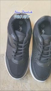 Yasa Footwear - Sepatu Sekolah PRO ATT SHM 261 35-38 /Sepatu Tali /Sepatu Sekolah Hitam /Sepatu Sneakers Anak /Sepatu Keren /Sepatu Olahraga