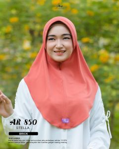 Promo - Arrafi AR 850 hijab jilbab kerudung bergo jersey instan olahraga senam sporty joging agustus kemerdekaan lebaran idul fitri ootd pet antem arrafi AR 850 simple polos pendek COD terlaris terbaru viral modern simple murah 2025 gratis ongkir