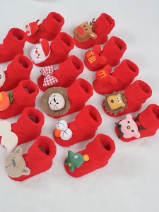Baby Doll Socks Infant Newborn Socks Non-slip Floor Socks Kids Footwear Dispensing Medium Tube 0-3 Years