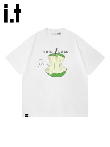 izzue | Áo Thun Cotton In Hình Thời Trang Dễ Thương Tay Ngắn