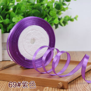 (22 meters/roll) 6mm~50mm purple Single Face Satin Ribbon Gift Wrapping Christmas ribbons Wholesale diy Hair Accessories bow