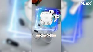 TYLEX XK201 Translucent Mascot Wireless Earphones: Bluetooth 5.0 & Type-C Charging