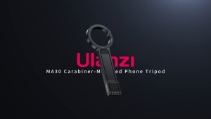 Ulanzi MA30 Carabiner Magnetic Tripod Selfie Stick Phone Holder Stand for Mobile Smartphone