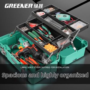 Industrial Grade 3-Layer Folding High Capacity Tool Box