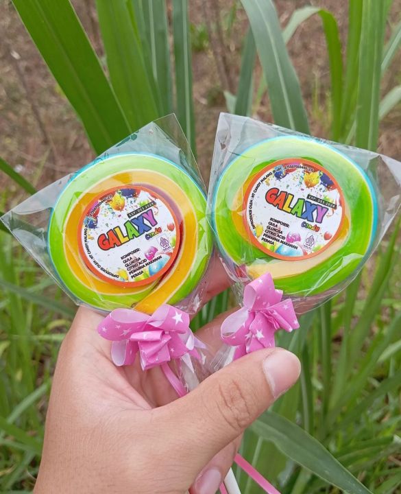 PERMEN LOLIPOP 7CM BULAT ISI 20 PCS