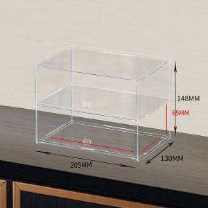 Acrylic Display Storage Box for Lego Speed McLaren Racing Car 75892/75895 Figure Storage Box Suitable for Collectible Figures