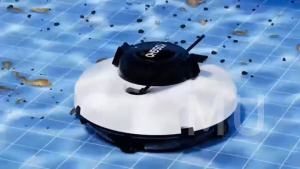 Cordless Automatic Pool Cleaner IPX8 Waterproof Robotic Pool Vacuum with Dual Motors Self Parking for Flat Ground Pools