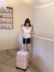 WALKTRIP | New Pink Womens Travel Luggage 20 inch