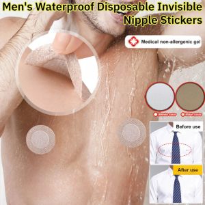 Male Nipple Tape Disposable Adhesive Invisible Tit Pad Sports Protect Patch Self-Adhesive Waterproof Nipples Patch