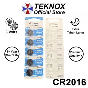 (10 Pcs) TEKNOX Baterai CR 2016 - TEKNOX PREMIUM QUALITY