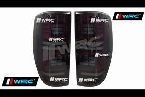 KM-06 Ford Ranger T6 T7 T8 2012 - 2020 Dynamic Tail Lamp With Signal Running ( Smoke + Red Line )