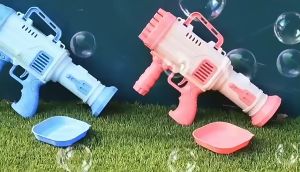 Children Outdoor Toys Bubble Gun Bubble Camera Machine