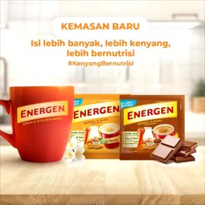 Energen Minuman Susu Sereal Aneka Rasa 1 Renteng Isi 5 - 10