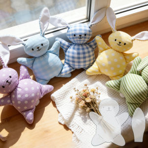 YOMDID 2pcs Long-Eared Bunny Sewing Stencils DIY Rabbit Pattern Quilting Templates Reusable Transparent PET Templates