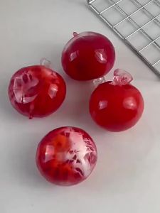 Fruit Crispy Pinch Stress Relief Toy Clay Handmade Ball Wax Pinch With Crispy Sound Soft And Slow Rebound Relaxing Toy Squeeze
