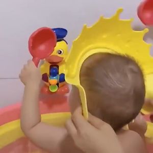 Baby Shower Cap Childrens Hair Washing Childrens Bath Adjustable Protection Hat Shower Head Cover