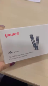 เครื่องตรวจน้ำตาล Yuwell รุ่น BGM 582 อุปกรณ์ครบชุดพร้อมใช้งาน