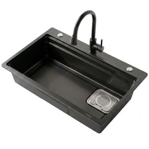 JIAYUN | Bồn Rửa Inox Đơn Lớn Dễ Lắp Đặt