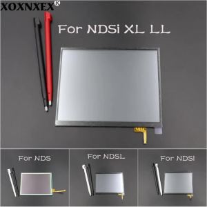 1Set Digitizer Screen For NDS Lite Bottom Touch Screen Lens with Touchscreen Stylus Pen For DSi XL LL Repair Parts