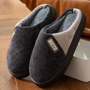 Dép Bông Ấm Cỡ Lớn Cho Nam Mùa Đông 2025 Mới Trong Nhà Dùng Tại Nhà Chống Trượt Đế Dày Dép Bông Nam
