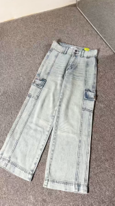 JINISO Cargo Loose Denim Jeans Pria 399