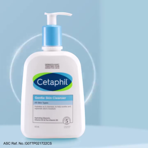 Cetaphil Gentle Skin Cleanser with Pro-Vitamin B5 & Ceramides Cleanses Moisturizes Facial & Body Cleanser For Sensitive Skin Hypoallergenic 500ml