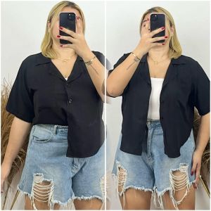 PLUS SIZE FEMME/PRINTED/PLAINS POLO FITS UPTO 2XL