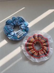 ENEN | Unique Ethnic Style Shell Hair Tie High Elasticity No Tugging