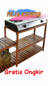 meja masak tempat kompor