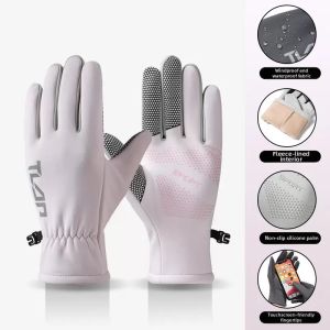 Winter Warmth Waterproof Touchscreen Cycling Gloves