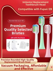 Soft Bristle Electric Toothbrush Head Replacement for Fupal A6splus/A8/Z3/Z5/Z7 Deep Cleaning Oral Care Electronic Smart Product