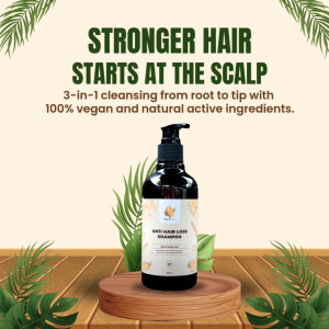 [KKM Approved] 3-in-1 WiseStrand Anti Hair Loss Shampoo Increases Hair Vol. | Hair&Scalp Care | Syampu Anti Rambut Gugur