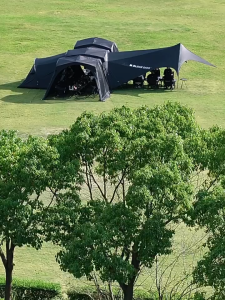 Blackdog Outdoor Quick Opening CanopyAutomatic Dome ShelterCamping Sunshade Canopy Pavilion Vestibule TentFor Glamping Outdoor Garden Waterproof