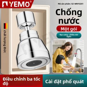 YEMO | Vòi Nước Áp Lực Có Béc Phun Bọt Quay Được
