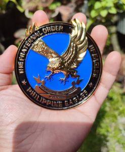 【MODOMOMA】3D Eagles Emblem for Car Sticker Stainless Steel Alloy Gold Silver 3M Screw Waterproof Anti Rust High Polished Eagles Fraternal Accessories TFOE Philippine Motorcycle Fashion Decorative A192