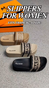 MIA New Summer Women Slippers 6cm Sandals Thick Sole Slippers