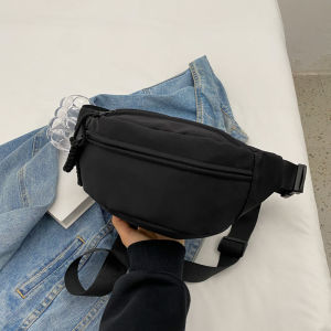 Chest Bag Boys Special-Interest Fashion Brand Sports Crossbody Bag Japanese Style Casual Small Crossbody Bag Female Mobile Phone Waist Bag Mens Small Shoulder Bag