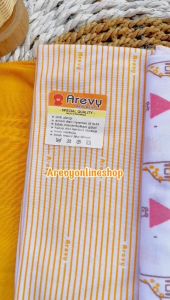 Arevy Babywear 3 Pcs Bedong Bayi Seri Mustard Bahan Kaos Bedong Jumbo Baby Newborn