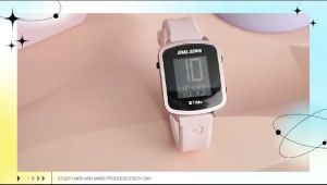 Jam Tangan Wanita Jonas Jasmin 2260 Digital Persegi Original Rubber
