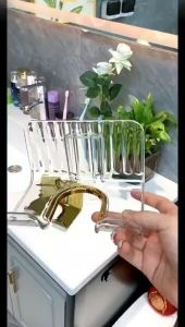 Hairdryer Holder Wall Mounted Storage Rack Bathroom Shelf For Dyson Supersonic Hair Dryer Punch-Free Rack Wire Organizer Stand