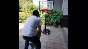 Outdoor & Indoor Basketball Training Hoop: Height Adjustable Portable Basketball Stand Junior Hoops Backboard Removable for children