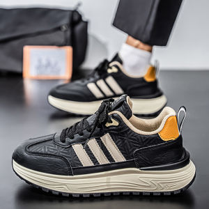 Black Samurai Casual Shoes Mens 2025 New Style Autumn Versatile Trendy Sports Increased Dad Shoes Comfortable Breathable