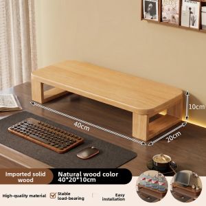 evesigar | Wooden Desktop Monitor Riser
